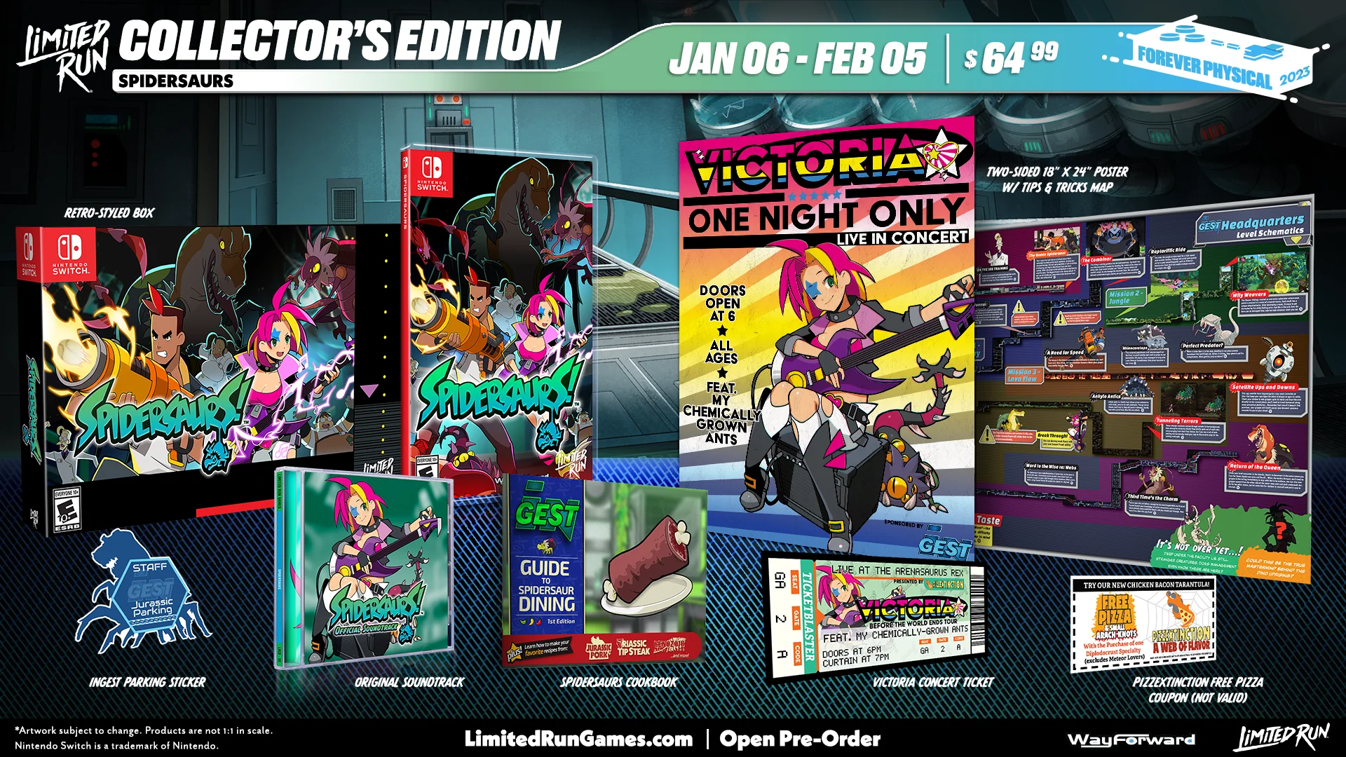 Switch Limited Run #172: Spidersaurs Collector's Edition - Image 3