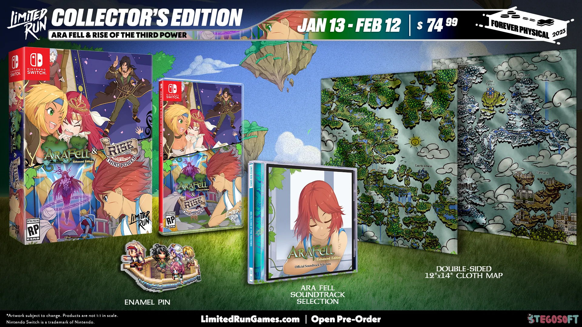 Switch Limited Run #173: Ara Fell & Rise of the Third Power Collector's Edition - Image 3