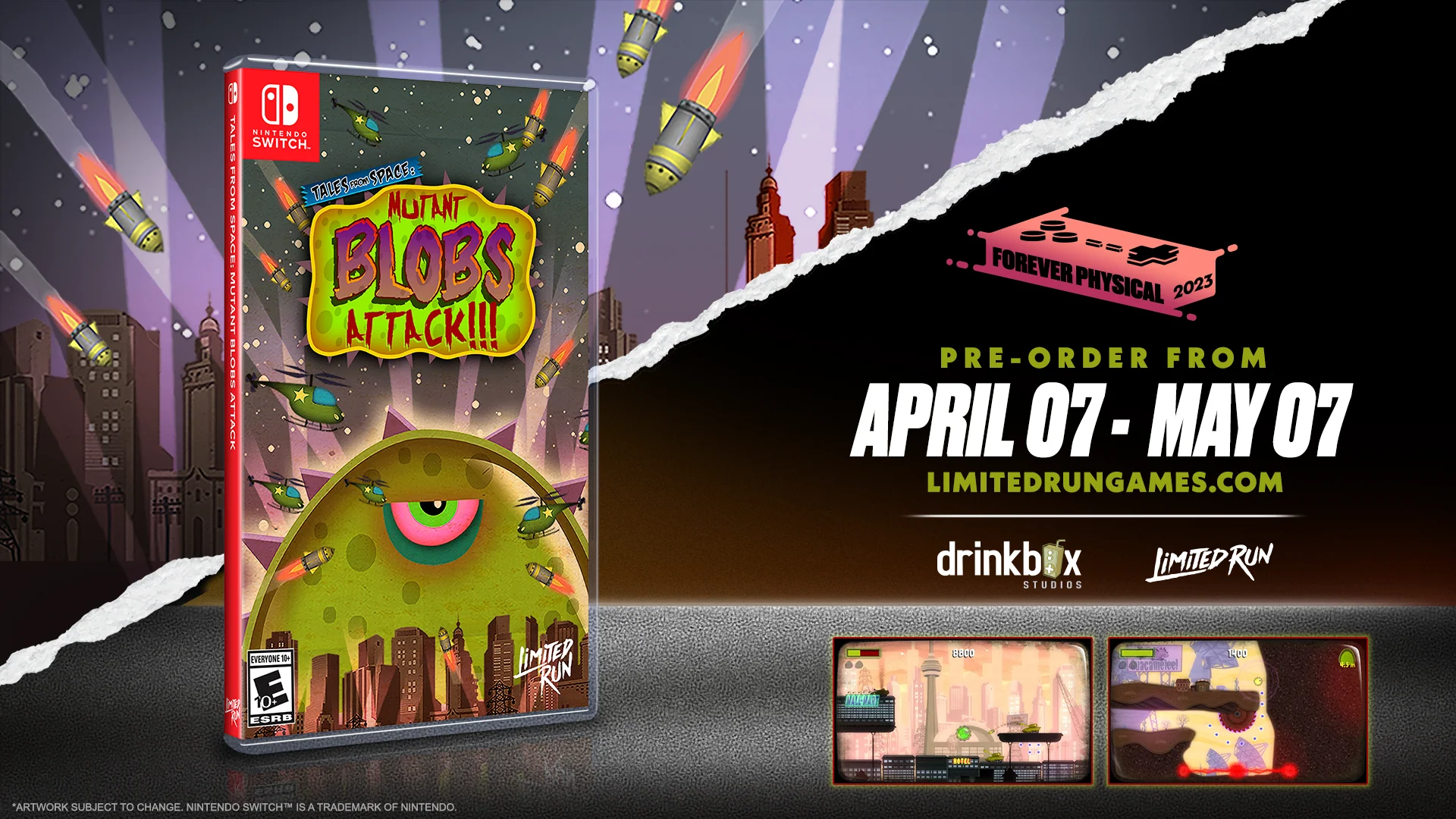 Switch Limited Run #186: Tales From Space: Mutant Blobs Attack - Image 3