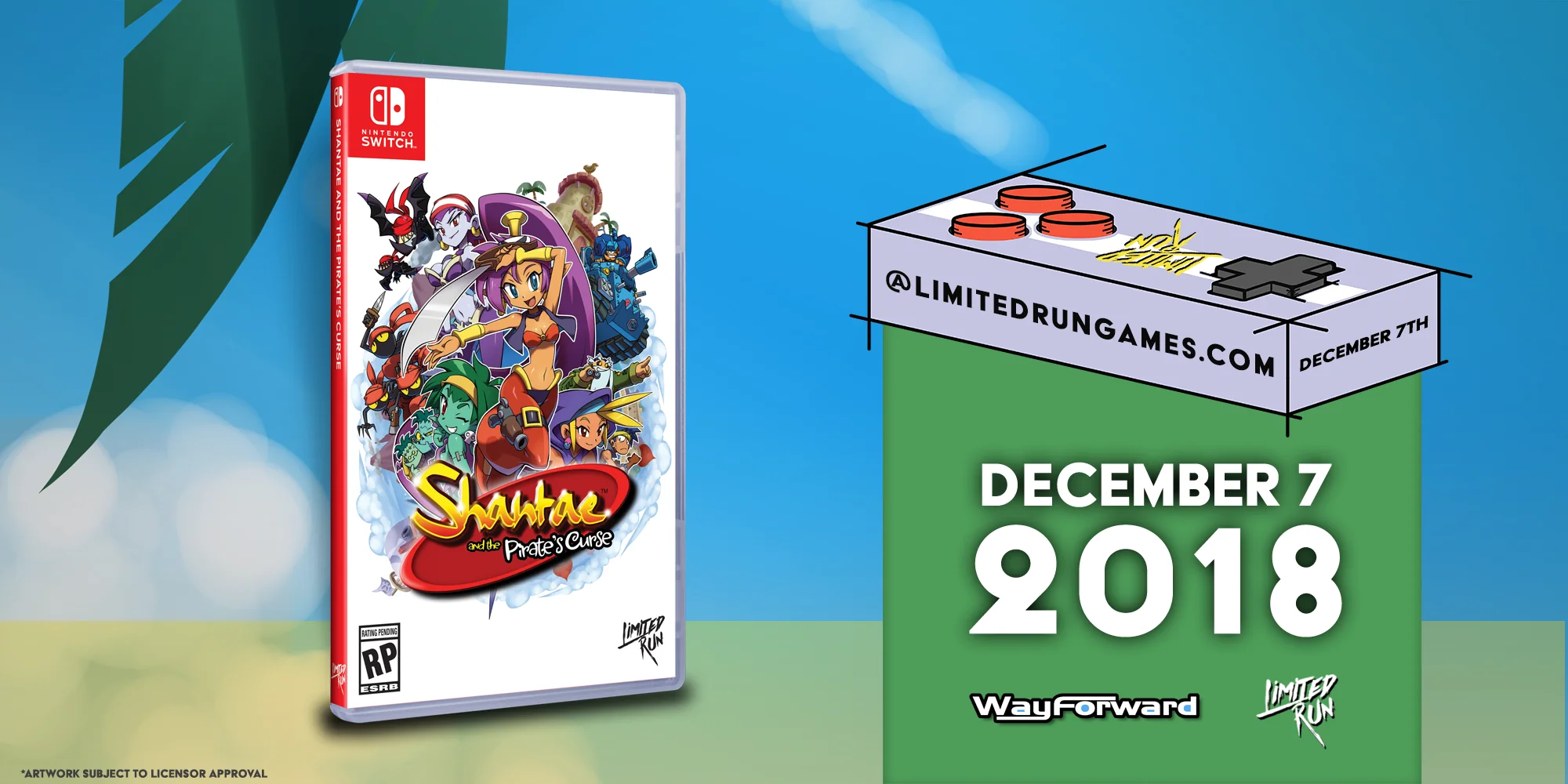 Switch Limited Run #21: Shantae and the Pirate's Curse - Image 2