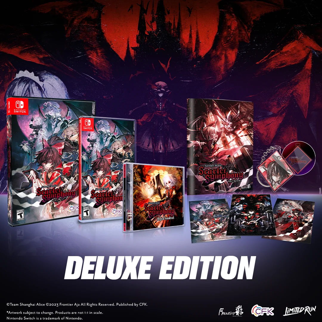 Switch Limited Run #210: Koumajou Remilia: Scarlet Symphony Deluxe Edition - Image 2