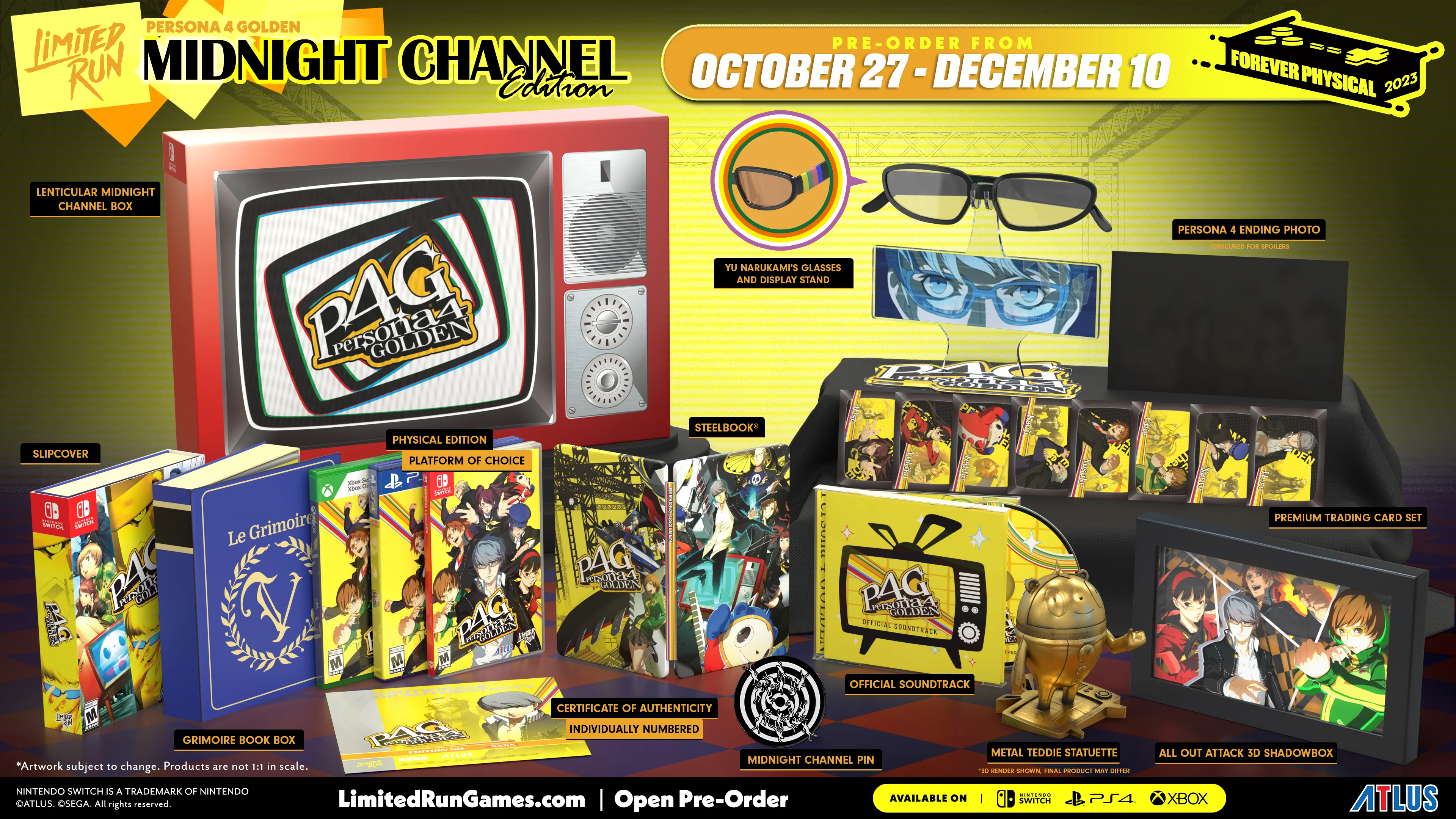 Switch Limited Run #214: Persona 4 Golden Midnight Channel Edition - Image 3