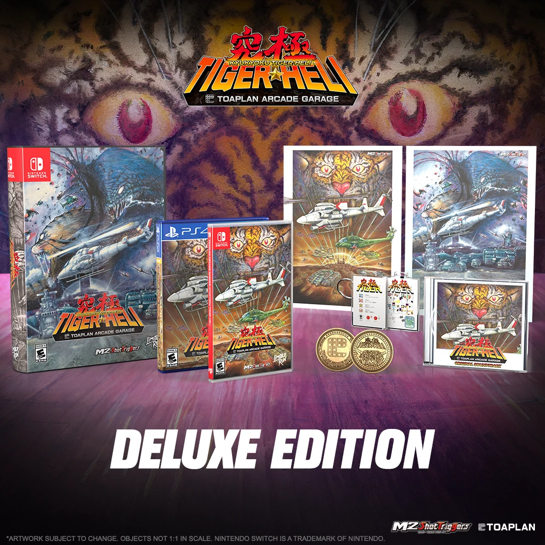Switch Limited Run #217: Toaplan Arcade Garage: Kyukyoku Tiger-Heli Deluxe Edition - Image 2