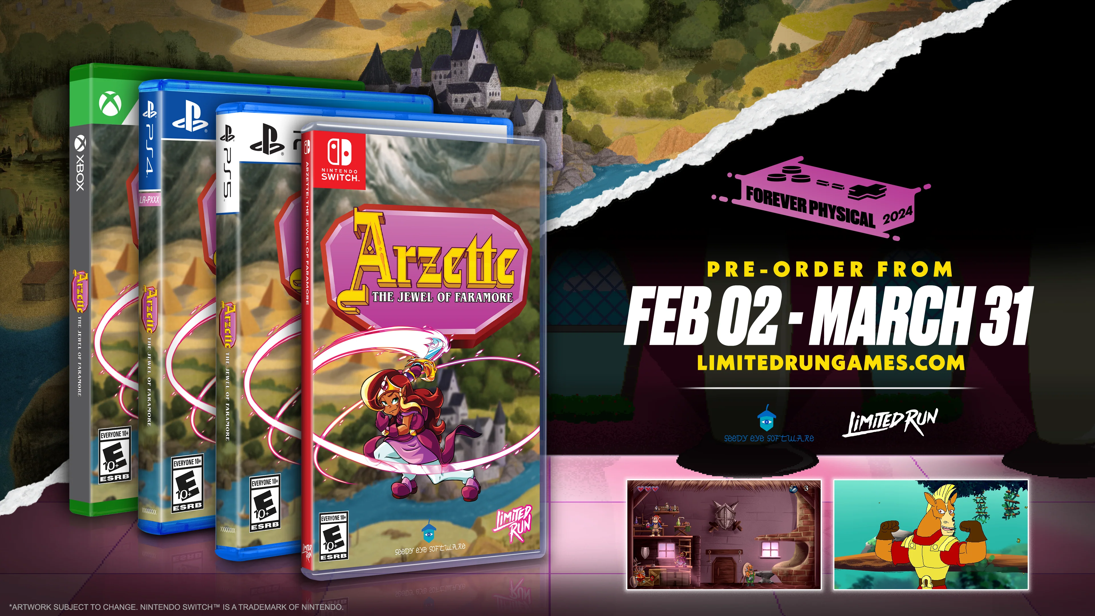 Switch Limited Run #221: Arzette: The Jewel of Faramore - Image 3