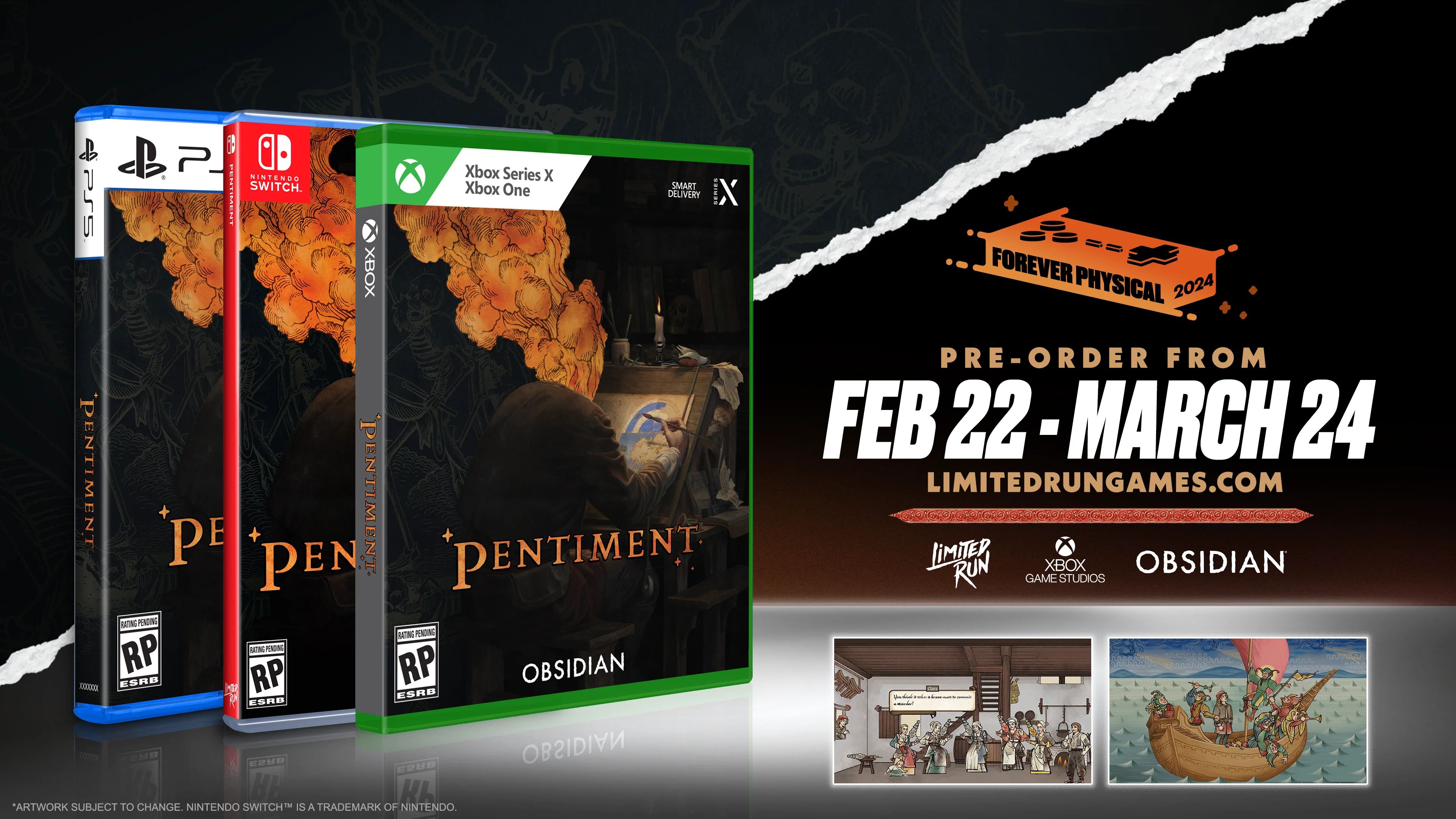 Switch Limited Run #229: Pentiment - Image 3