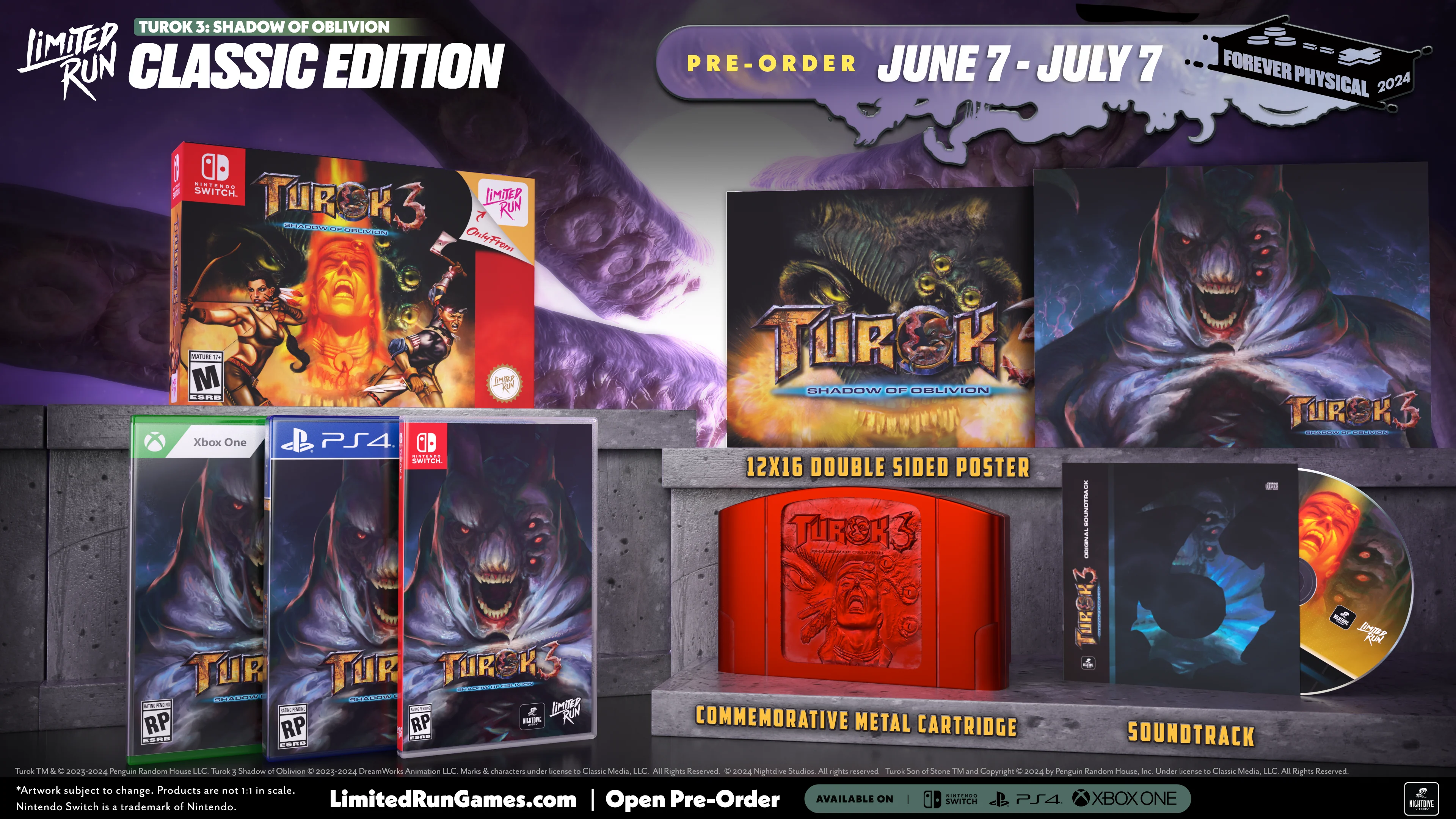 Switch Limited Run #237: Turok 3: Shadow of Oblivion Remastered Classic Edition - Image 3