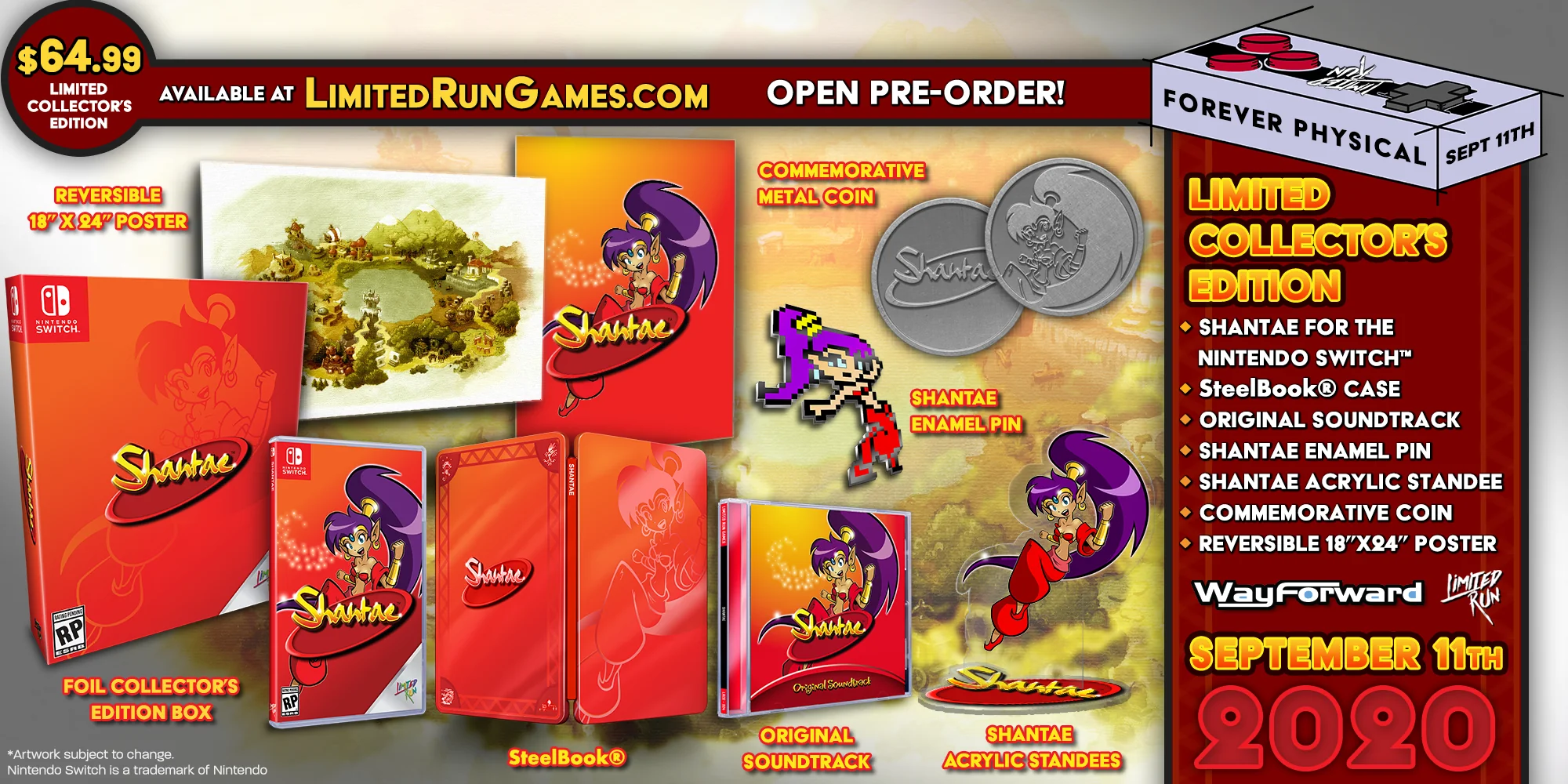 Switch Limited Run #83: Shantae Collector's Edition - Image 2