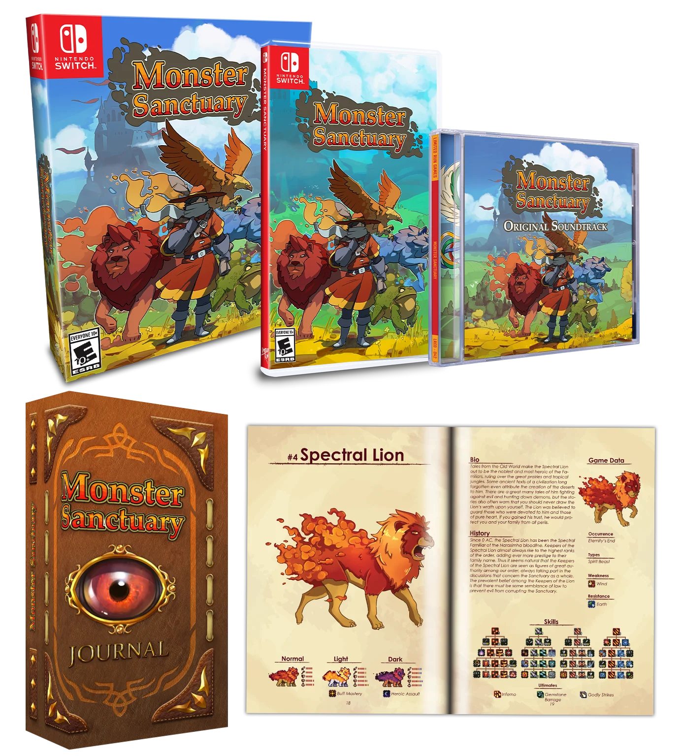 Switch Limited Run #134: Monster Sanctuary Collector's Edition - Image 2