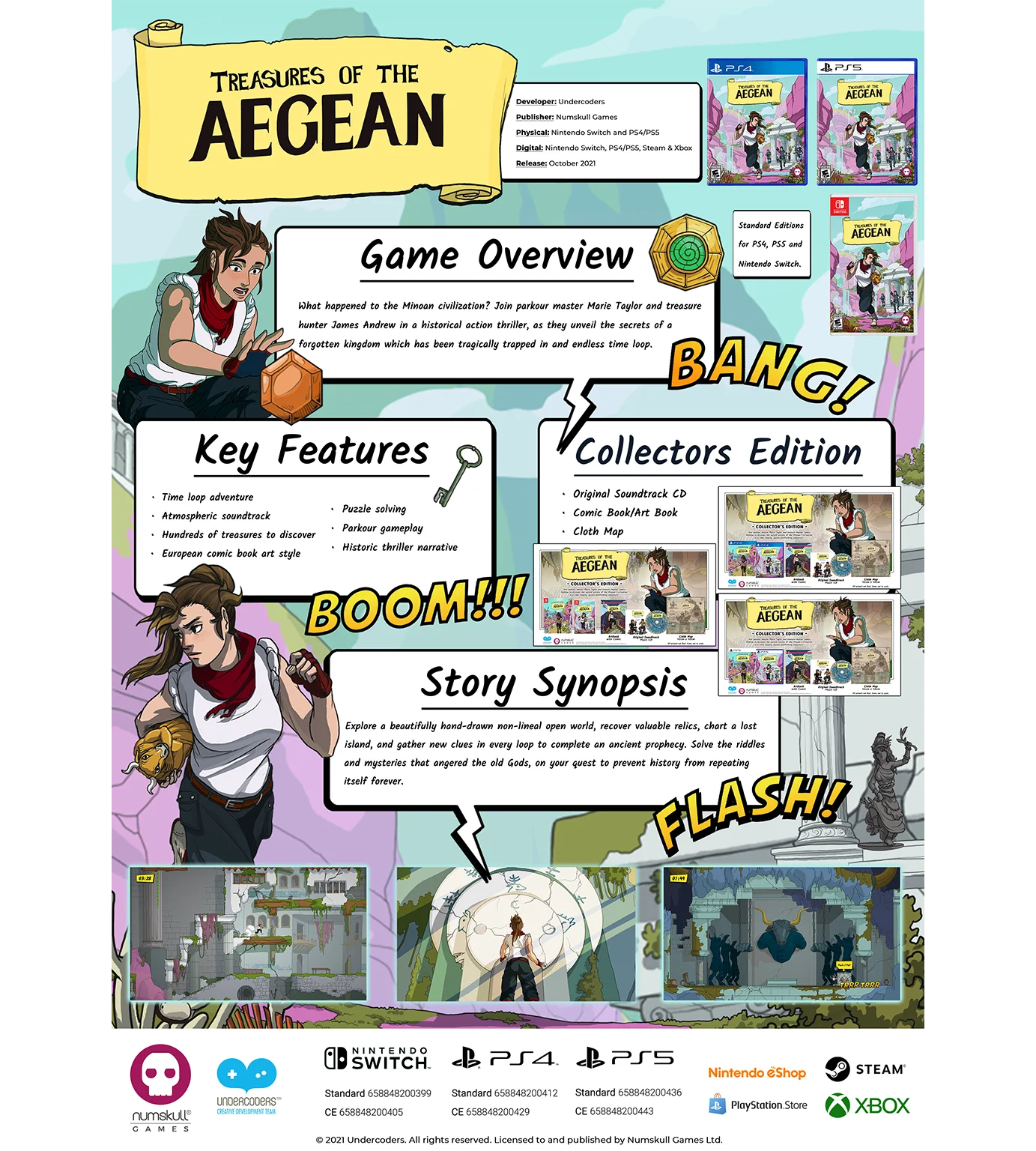 Treasures of the Aegean Collector's Edition (Switch) - Image 2