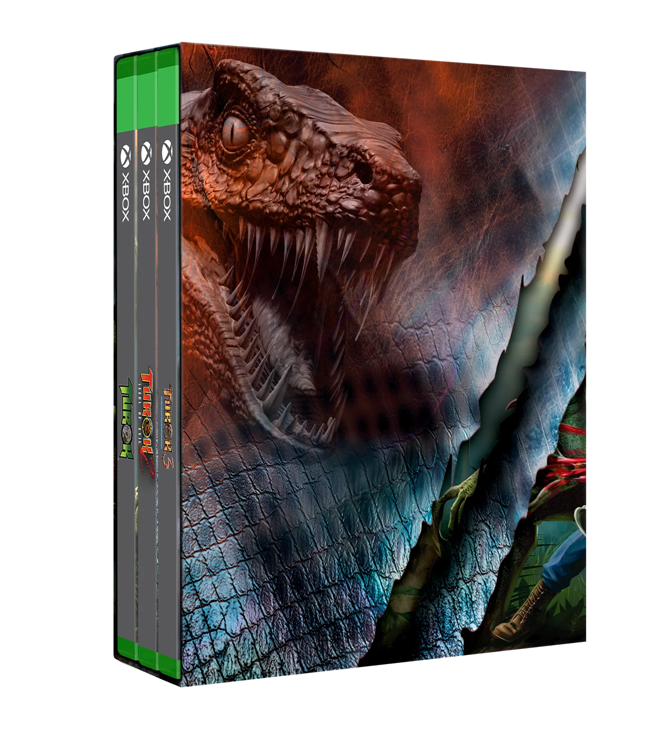 Turok Commemorative Slipcase Xbox Triple Pack - Image 2