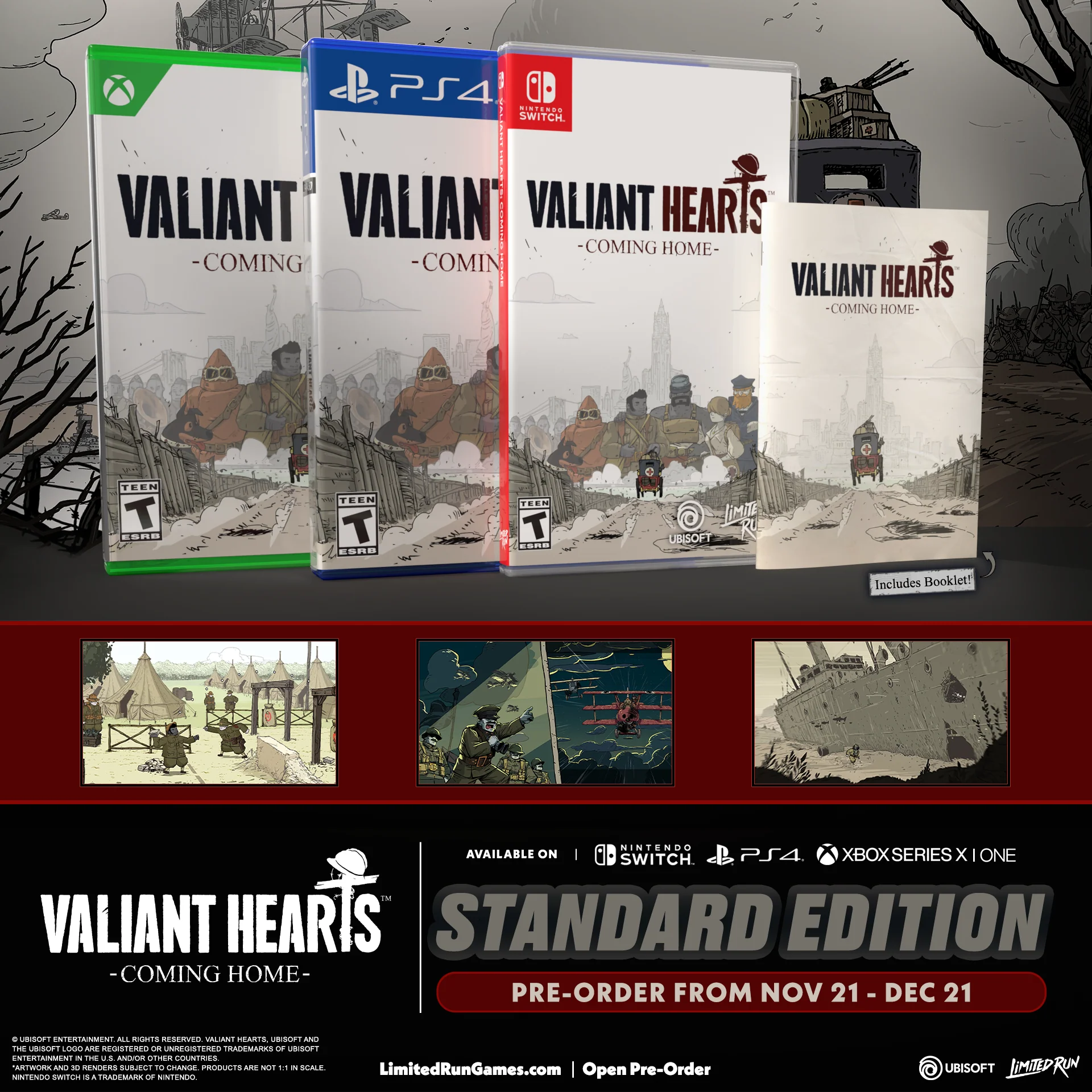 Valiant Hearts: Coming Home Standard Edition (Switch, PS4, Xbox) - Image 2