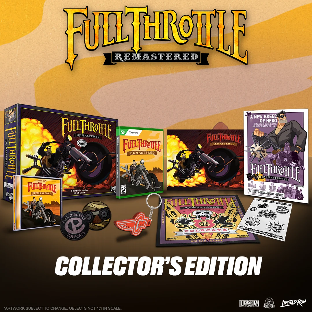 Xbox Limited Run #4: Full Throttle Remastered Collector's Edition - Image 2