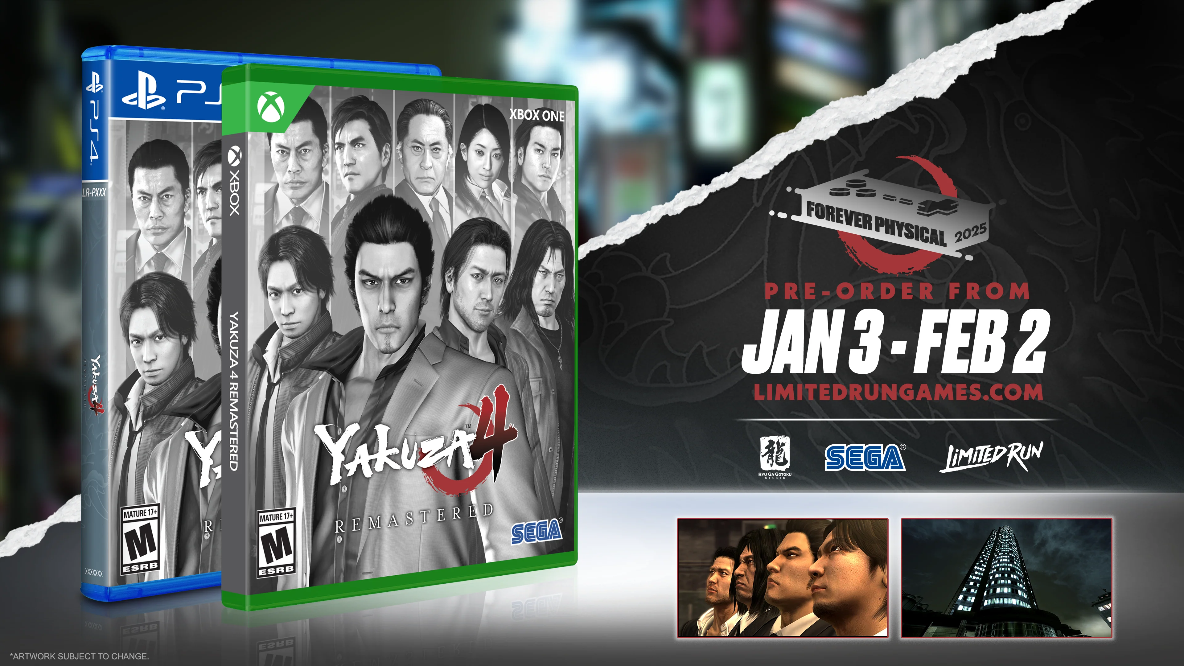 Yakuza 4 Remastered Standard Edition (PS4, Xbox) - Image 2